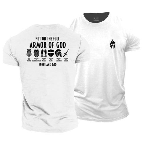 Men's Armor Of God Cotton T-Shirt